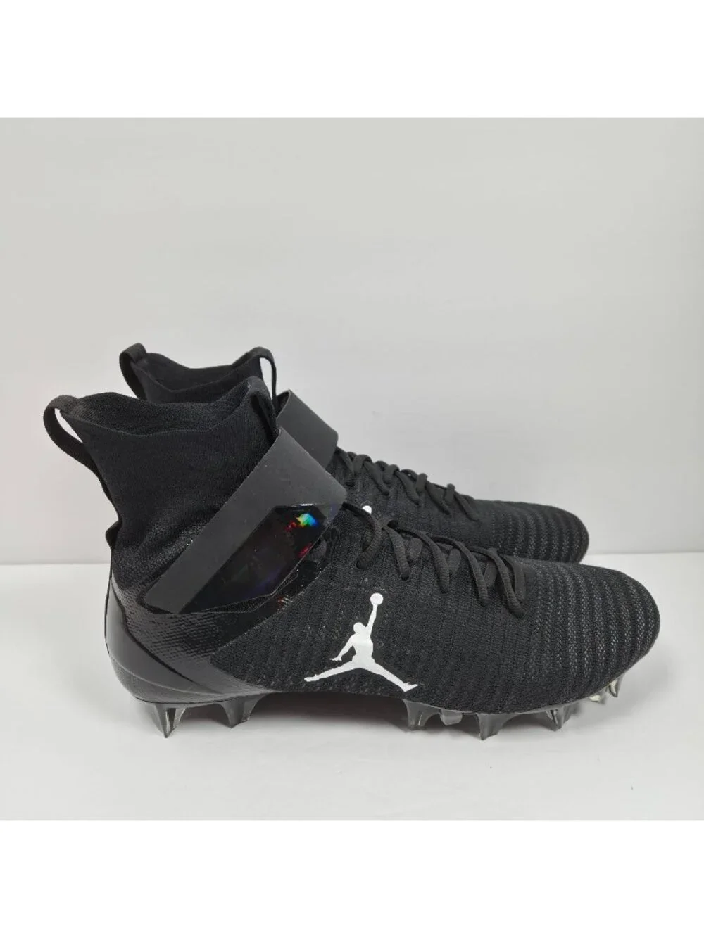 Air Jordan Alpha Menace Elite 2 Men's Black Football Cleats CV1664-003 US Sz 12